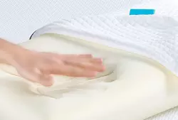 5 Xtreme Comfort Slimsleeper Shredded Memory Foam Bamboo Pillow